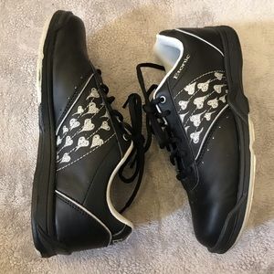 Etonic black bowling shoes